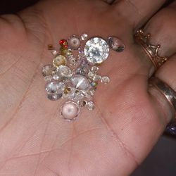Random Size Diamonds That Fell Out Of Jewelry Items
