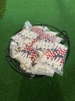 Flag Golf Tees