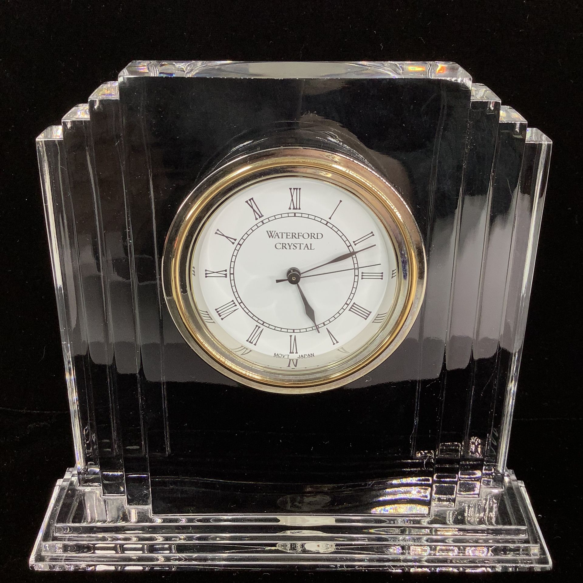 Waterford Crystal Metropolitan Mantle Clock