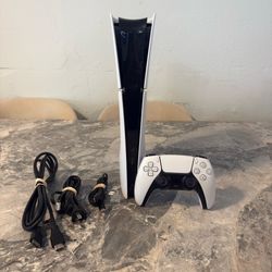 Ps5 Slim Digital 1TB With Controller