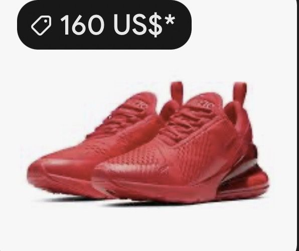 Nike Air Max 270 Red Men #10