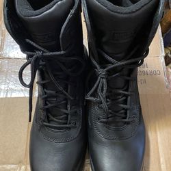 Red Wing Boots Worx  By Red Wing Shoes Tactical Side Zipper And Laces 