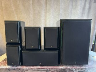 Acoustic Research AR HC6 Home Audio Theater Speaker System Sub Woofer