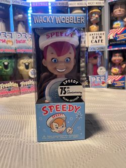 SPEEDY Alka-Seltzer Wacky Funko Wobbler Bobblehead 75th Anniversary Exclusive