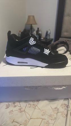 Jordan 4 white thunder w box