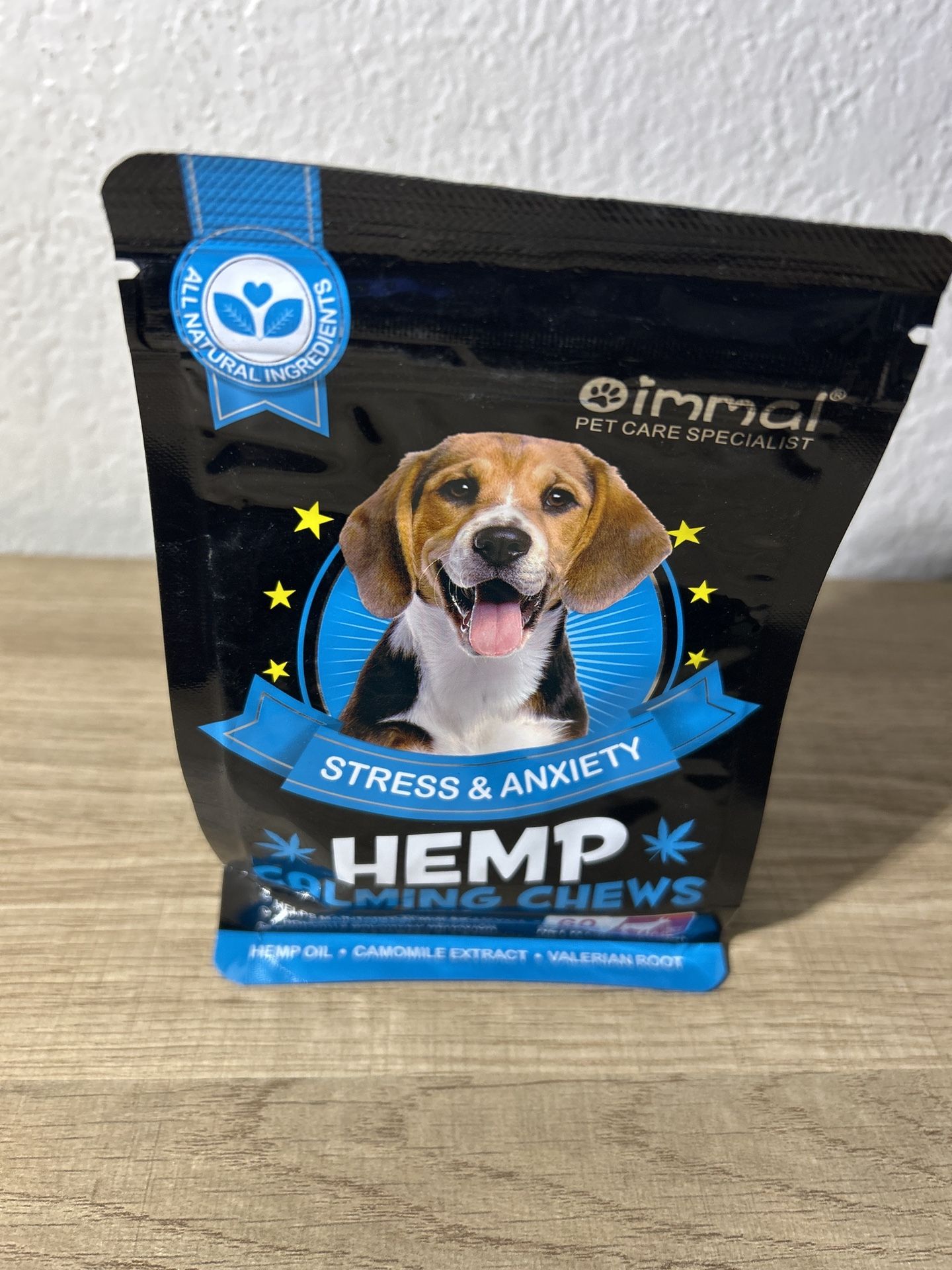 Dog Calming Hemp Chews – All Natural Stress Relief