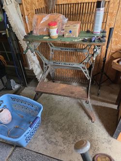 Vintage Black & Decker workmate workbench