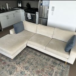 West Elm Eddy 90” Flip Sectional - $1,100