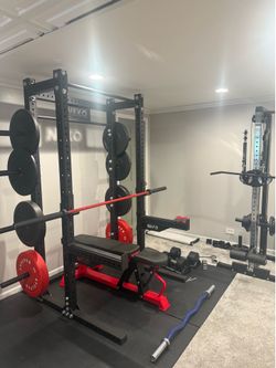 Complete home gym and weights