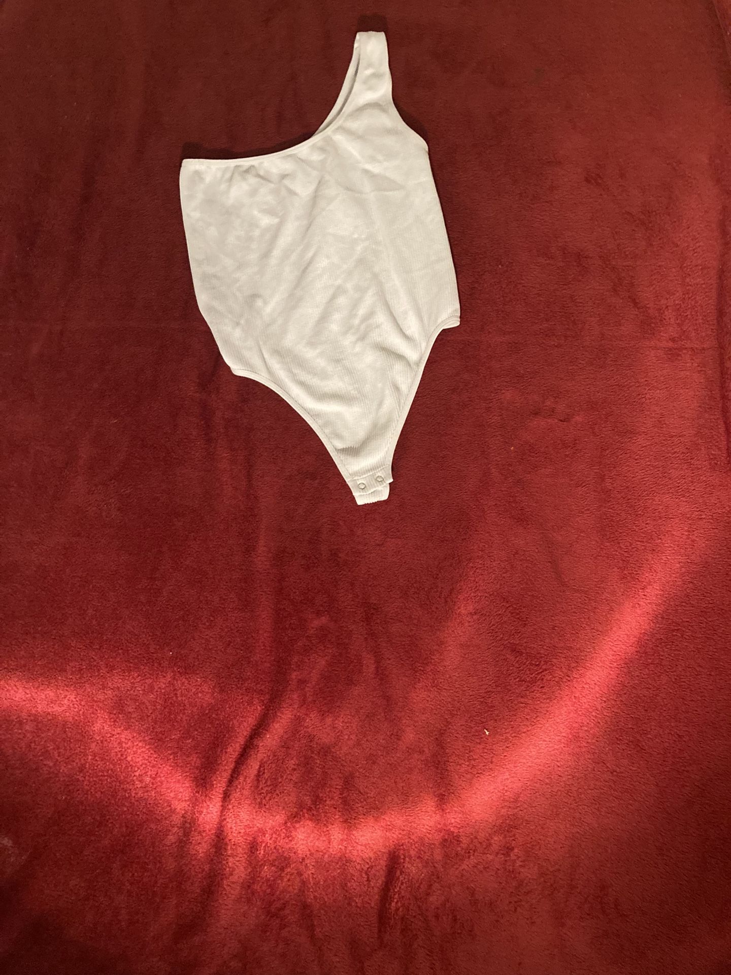White Wonens Bodysuit