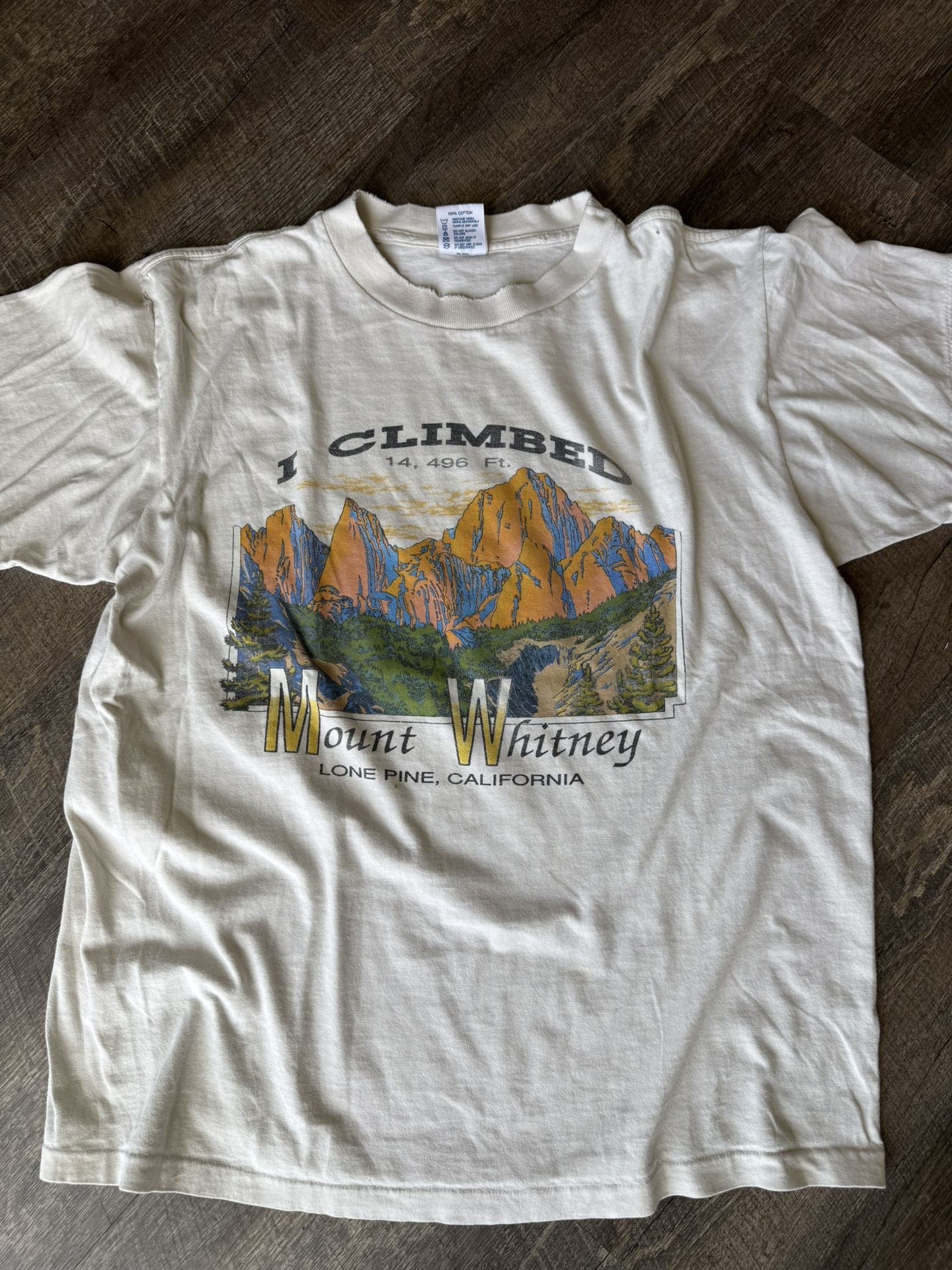 Vintage 90s Mt. Whitney Tee