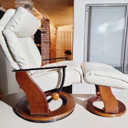 Recliner With Ottoman 