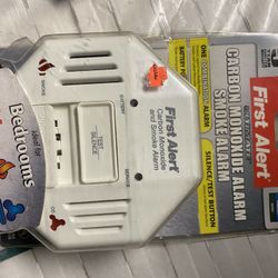 First Alert - 1 X Carbon Monoxide And Smoke / 3 X Smoke And Fire Alarm