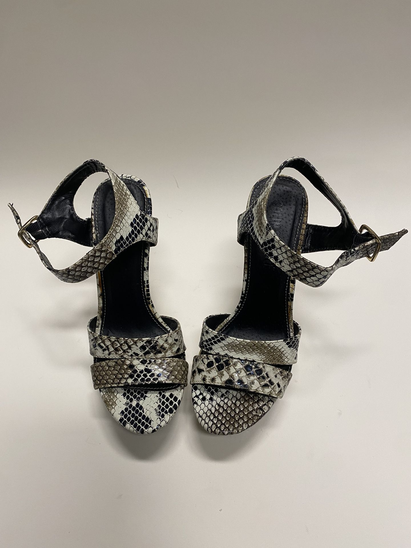 5” Open Toe Strappy Platform Heels