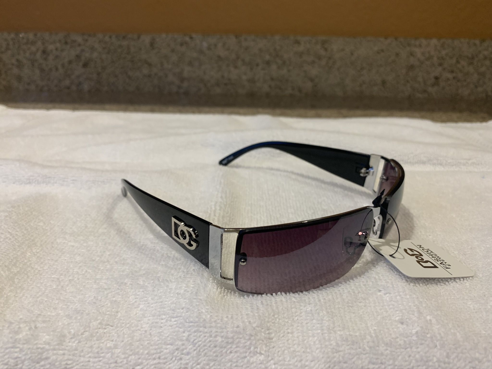 New Men's "DG" Sunglasses in Black