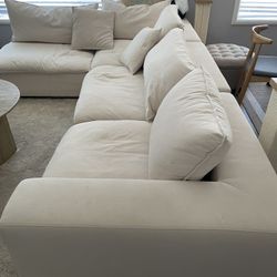 4-piece Modular Sofa Deep Seats from Coleman Furniture