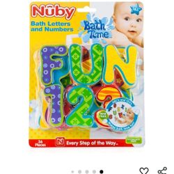 Bathtub Letters And Numbers 
