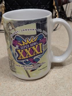 Super Bowl XXXI Commemorative Coffee Mug