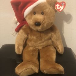 1997 Beanie Bear Holiday Teddy 