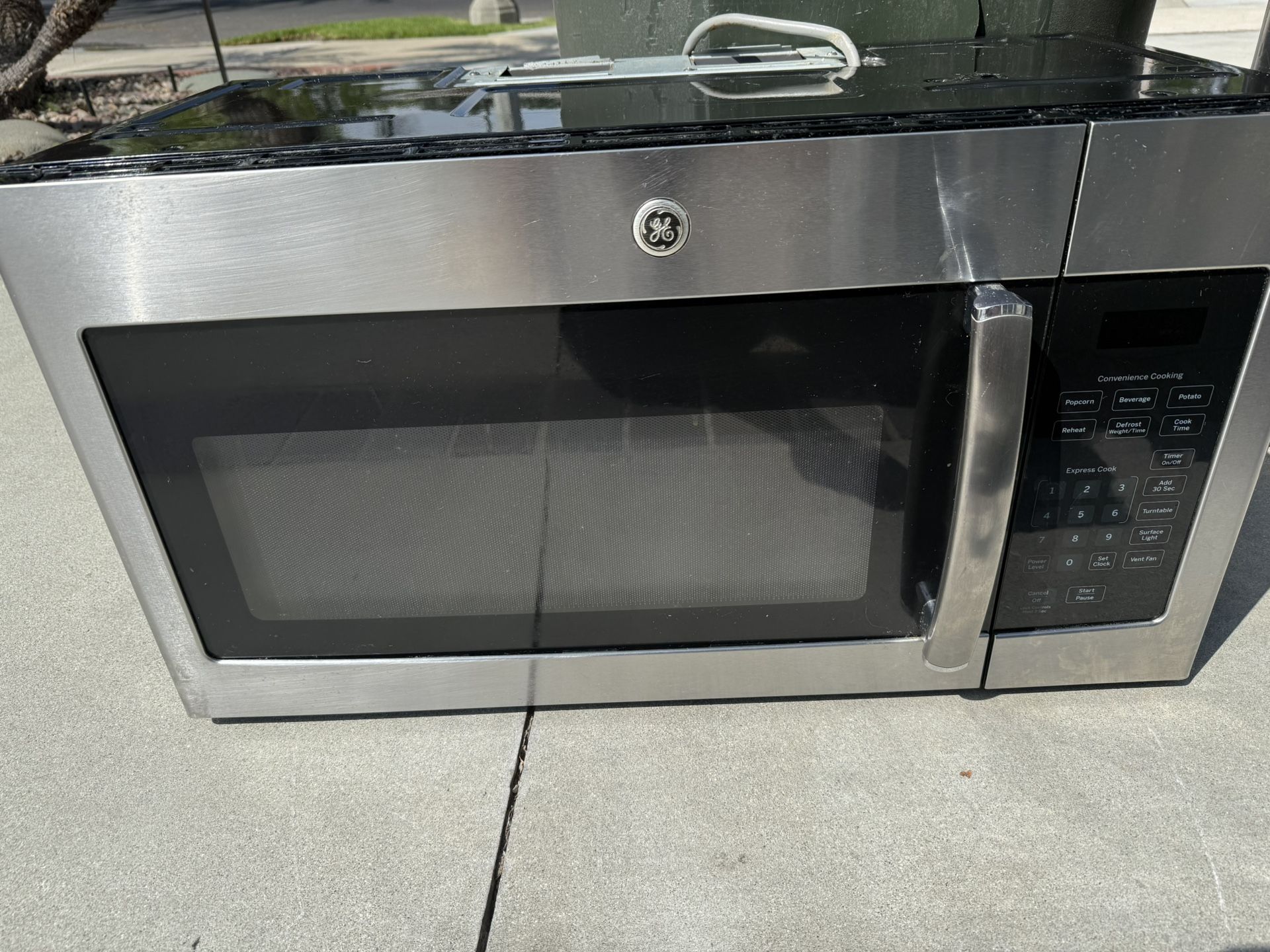 GE 1.6 cu ft. Over The Range Microwave