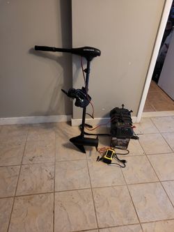 Electric Boat Motor  30 Lbs 3 Speeds 