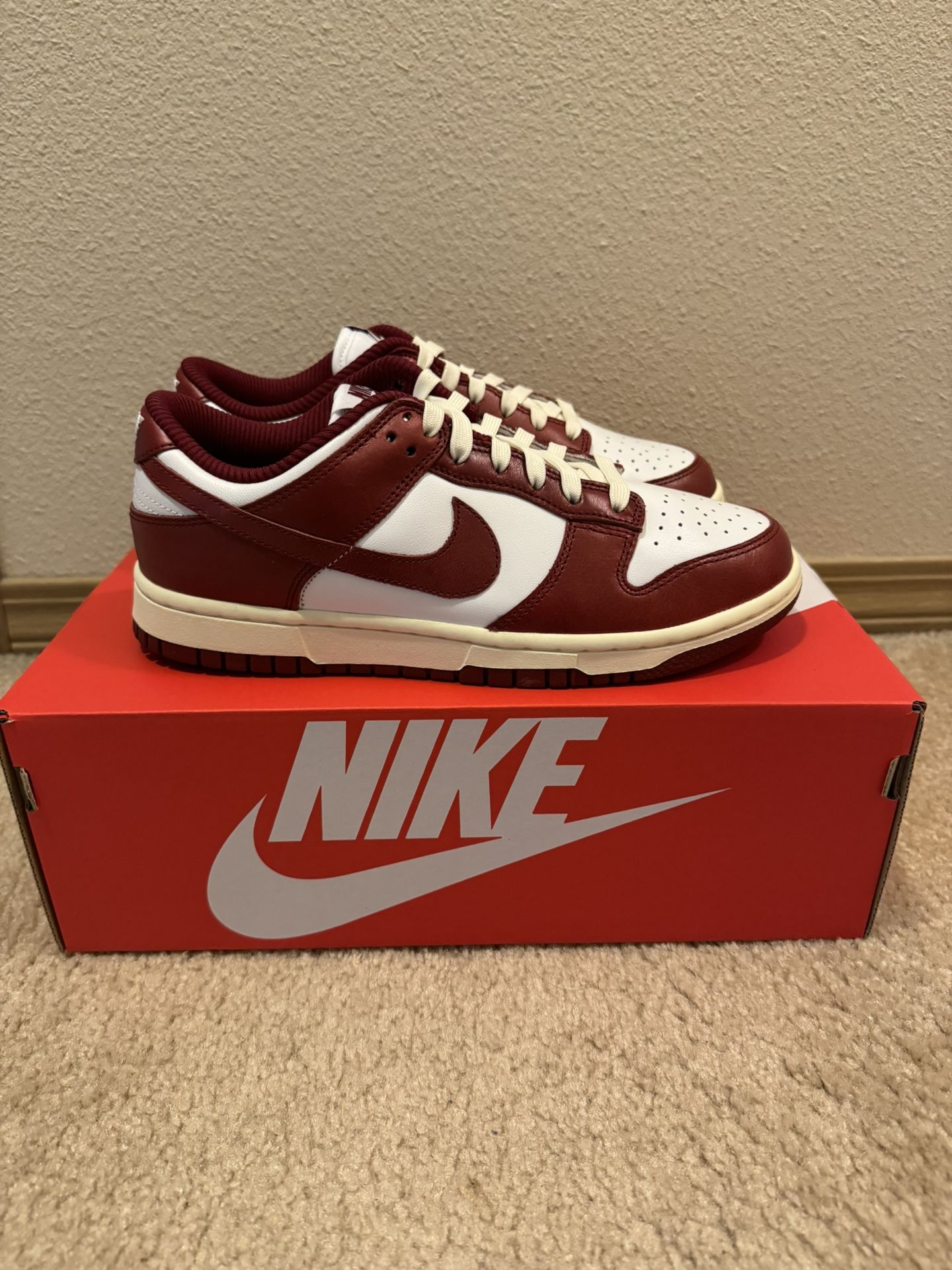 Nike Dunk PRM Team Red Size