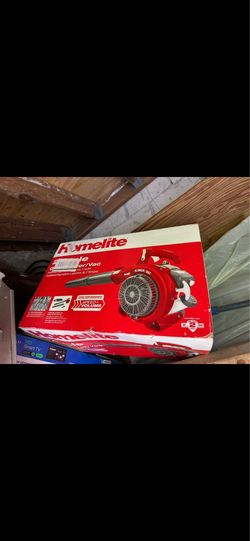 Homelite blower & Vavcum