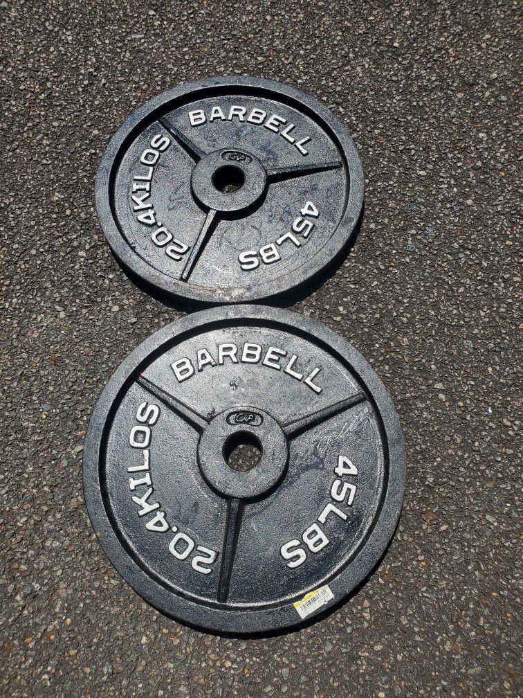 Olympic Plates-45lbs 