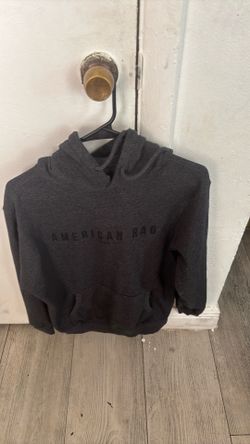 American Rag Charcoal Gray Pullover Hoodie Size S