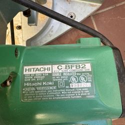 Hitachi 8 1/2” Slide Compound Saw