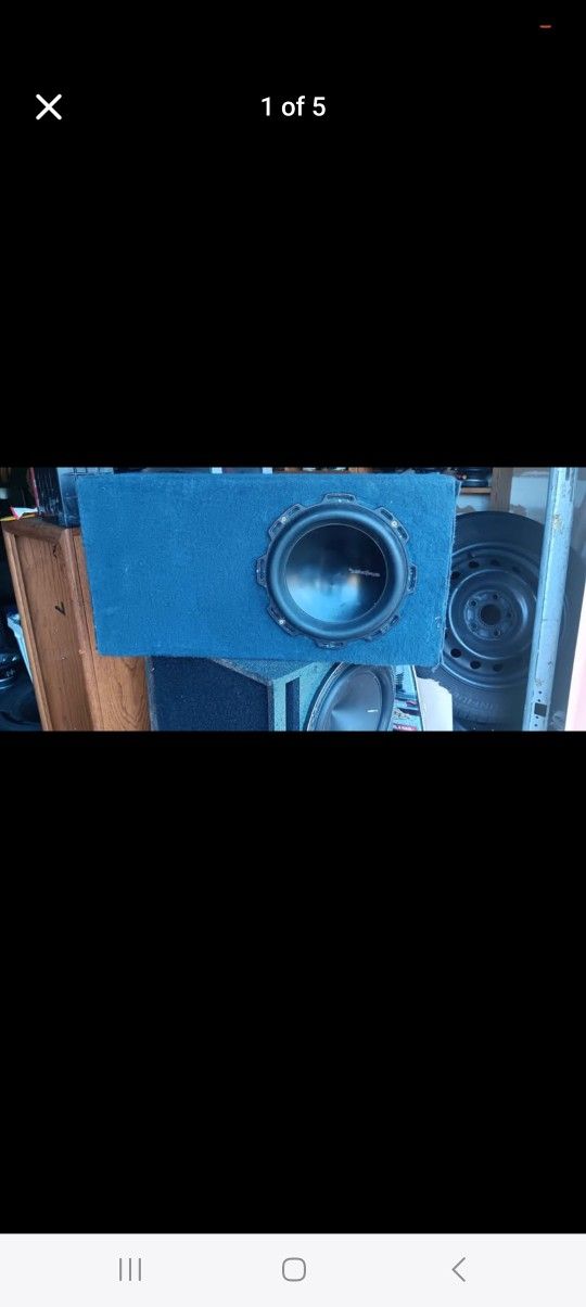 Fosgate 10" T1 Subwoofer Custom Box