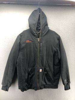 Carhartt Quilt Lined Full Zip Hoodie Rain Defender XL Tall
