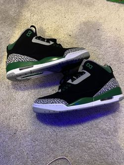 Jordan 3 Pine Green 