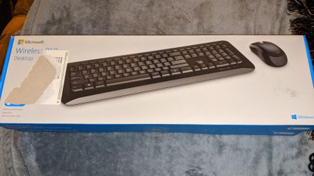 Microsoft Wireless keyboard and mouse