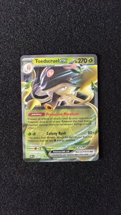 Pokemon Toedscruel EX 005/091 Paldean Fates Holo Double Rare