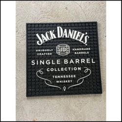 Jack Daniels Bar Mat Tennessee Whiskey 16.5 x 17”- Rubber-Preowned