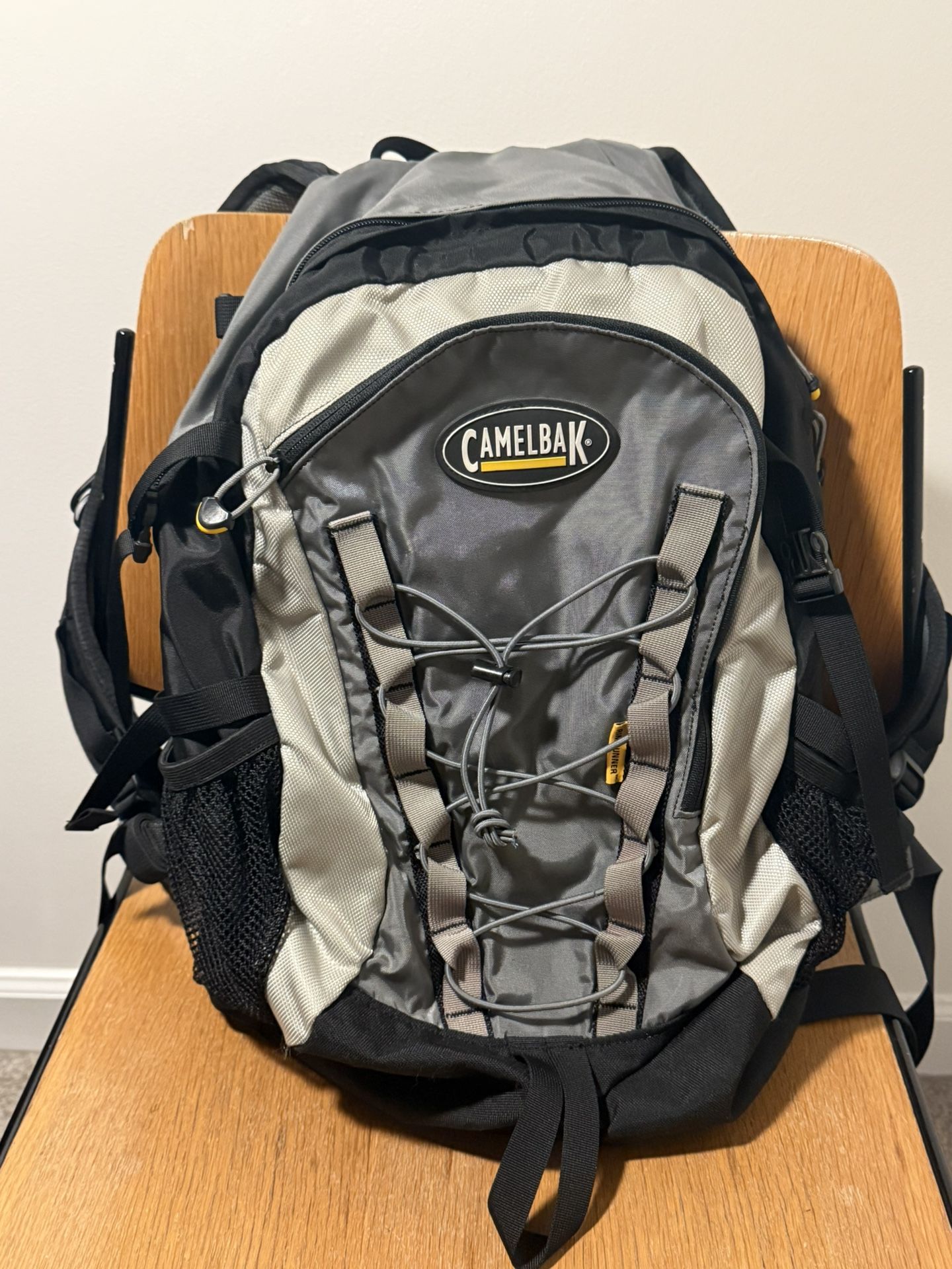Camelback Rim Runner Air Deflector Hydration Backpack Gray - No bladder