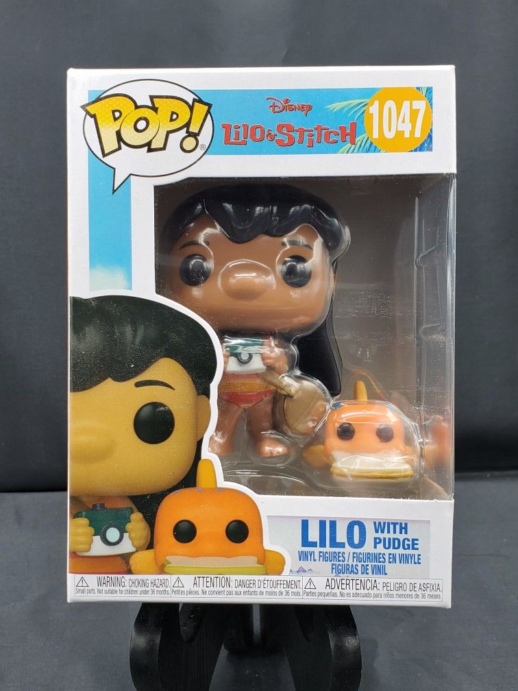 Disney Lilo & Stitch Funko POP Vinyl Figure Lilo with Pudge