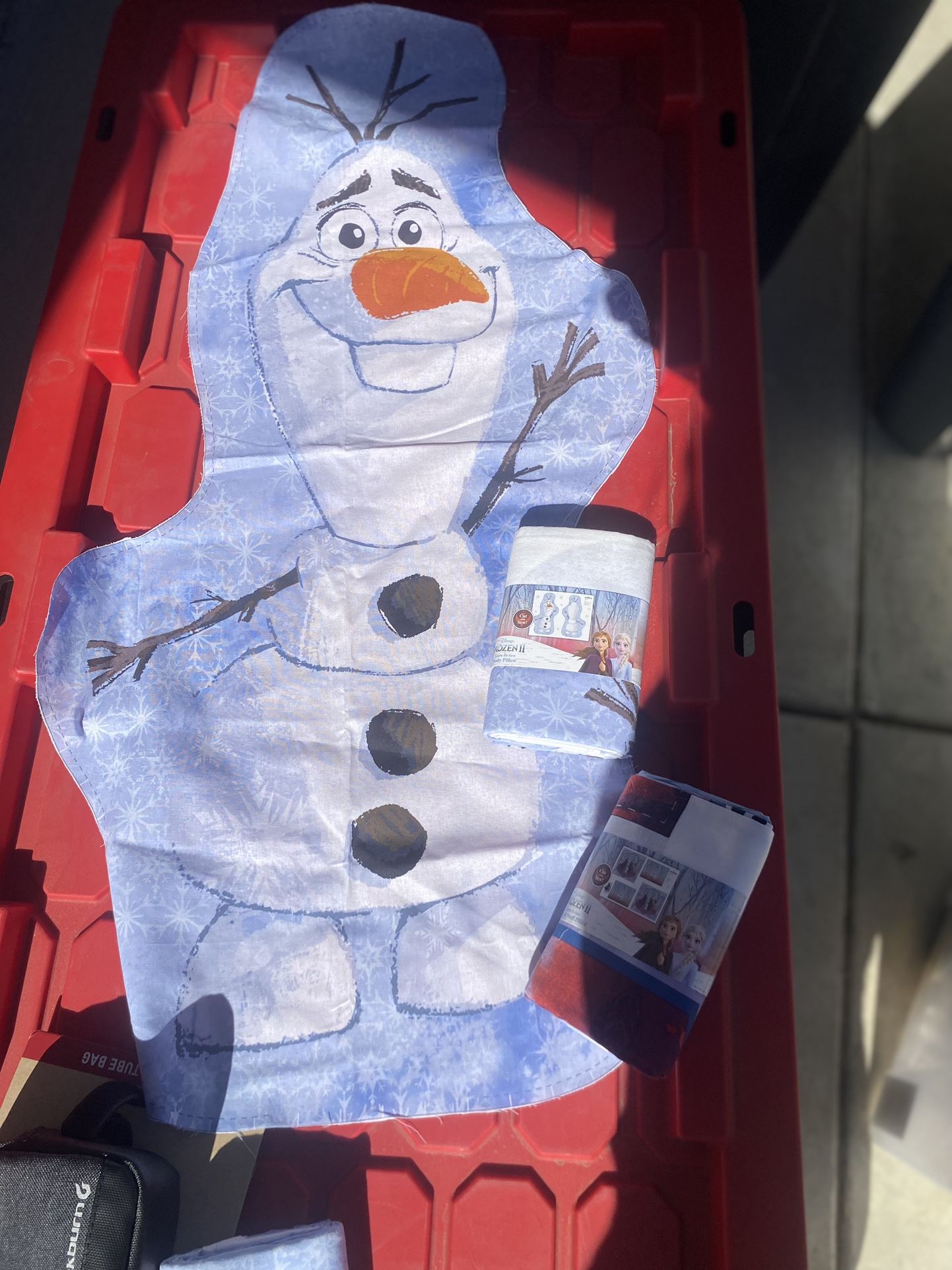 Olaf And Frozen II Pillows To Sew