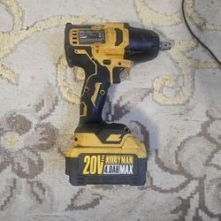 20v 1/5 in Impact Wrench W/ Battery And Chaerger