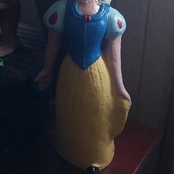 Antique Snow White Concrete Statue 