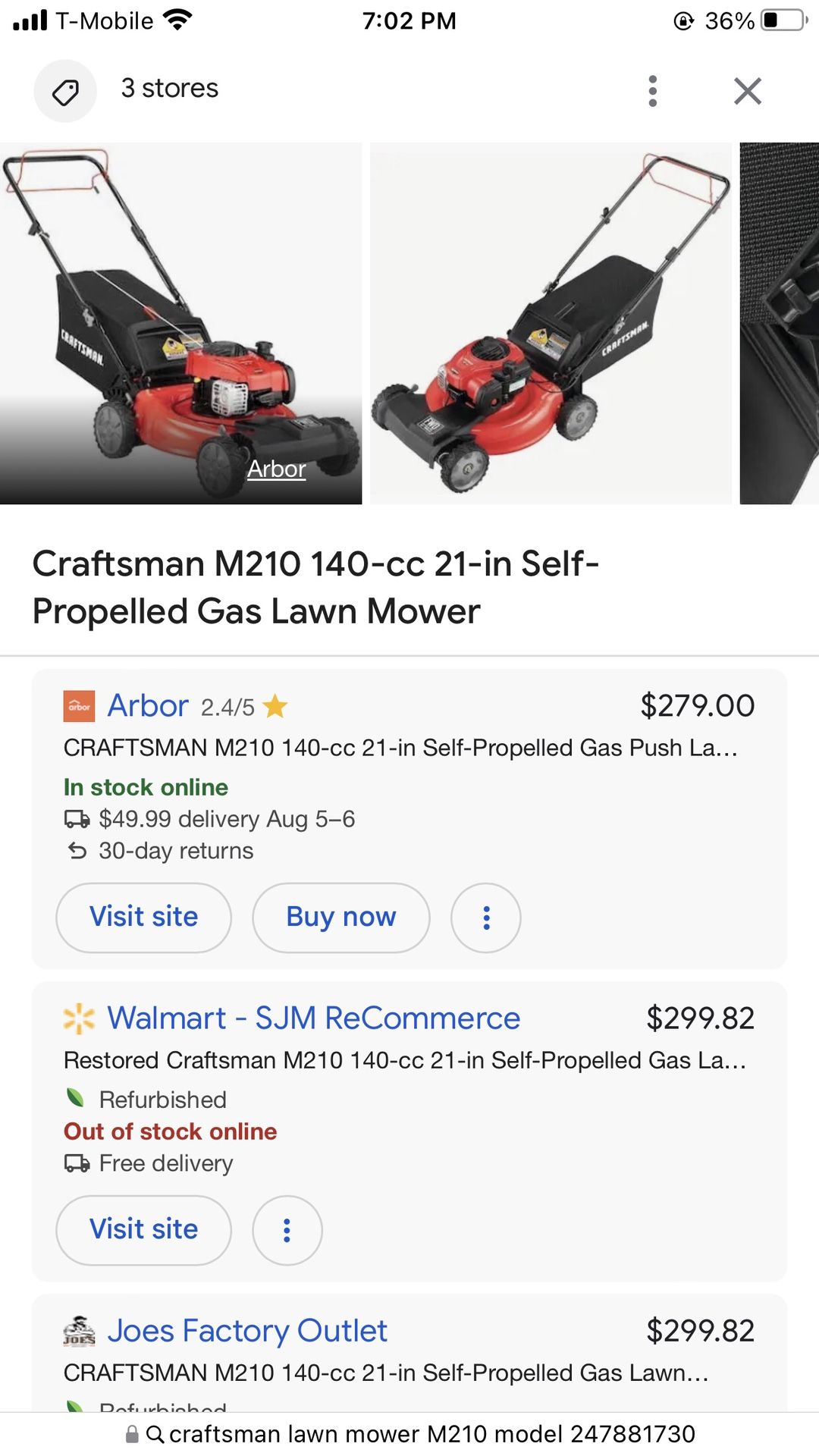 Craftsman Lawn Mower
