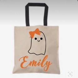 Customize Kids Trick-Or-Treat Bags