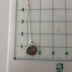 Sterling Silver “Luck” Necklace
