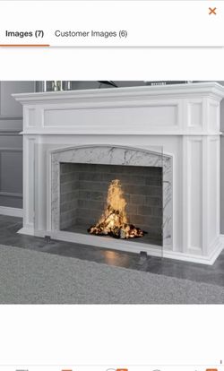 Barton 39 in. x 29 in. Single-Panel Freestanding Tempered Glass Fireplace Screen