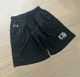 Chrome Hearts Black Mesh Shorts
