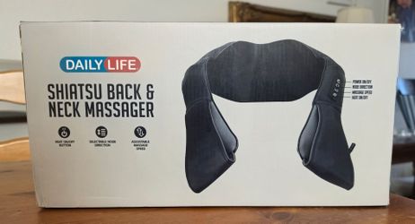 Shiatsu back and neck massager