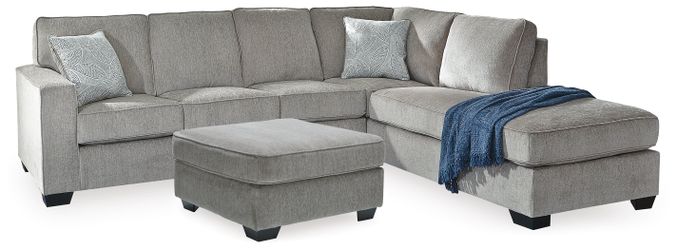 Altari Alloy 2-Piece Sectional with Chaise and Oversized Ottoman (Online Special Price)
