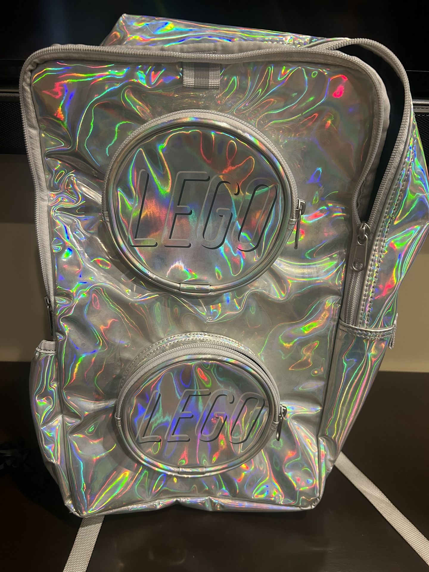 Holographic Lego Land Backpack