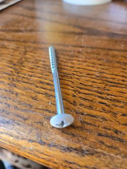91,  #10 - 3" white head screws.